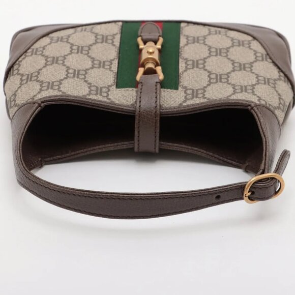 Gucci Balenciaga Collab Jackie 1961 Mini Shoulder Bag with Adjustable Strap NWOT - Picture 10 of 15